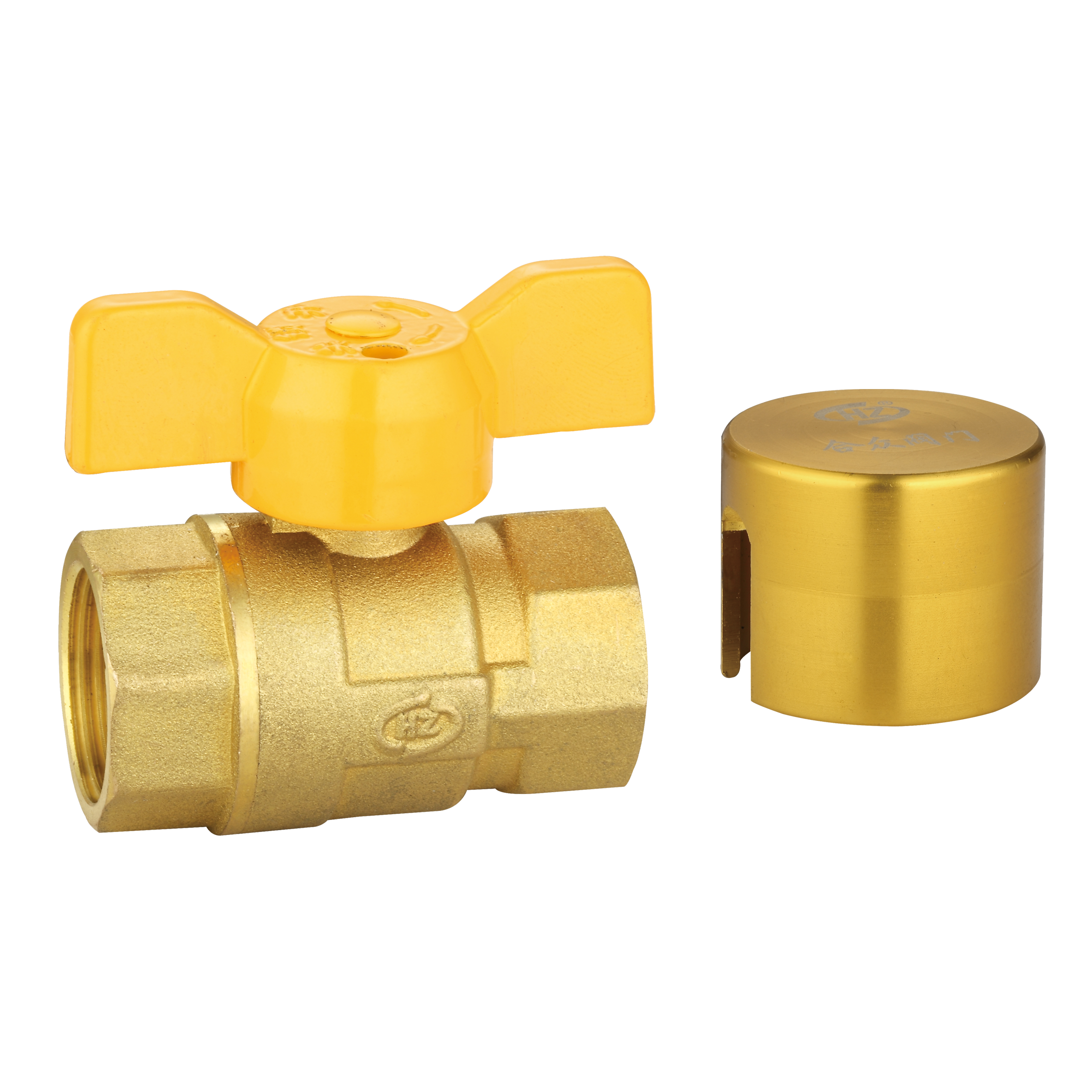 Yellow Handle Ball Valve Features Bright Color Design, Making It Stand Out In System Layout For Quick Identification And Convenient Operation In Pipelines.