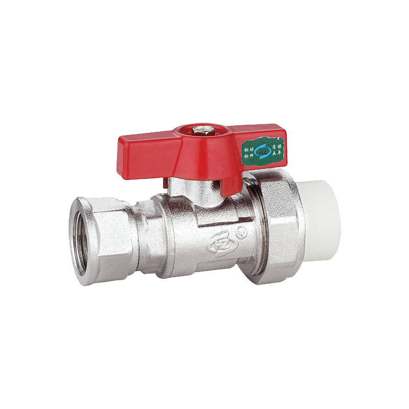 Шаровой кран с внутренней резьбой PPR для систем HVAC